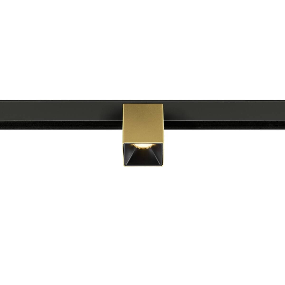 SLV 1008987 48V Track Strahler FIX-IT! Gold Schiene tief 3000K Dali