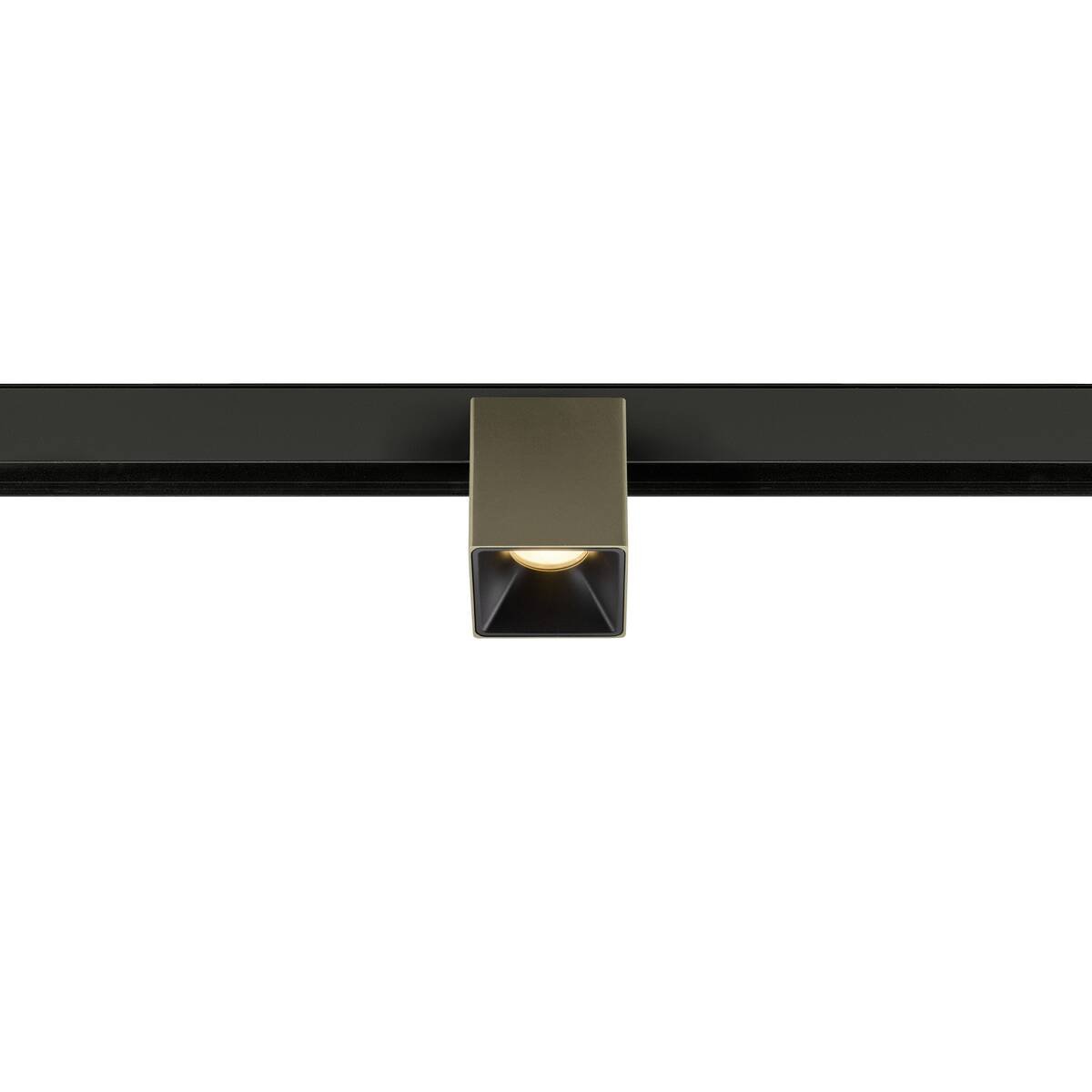 SLV 1008988 48V Track Strahler FIX-IT! Bronze Schiene tief 3000K Dali
