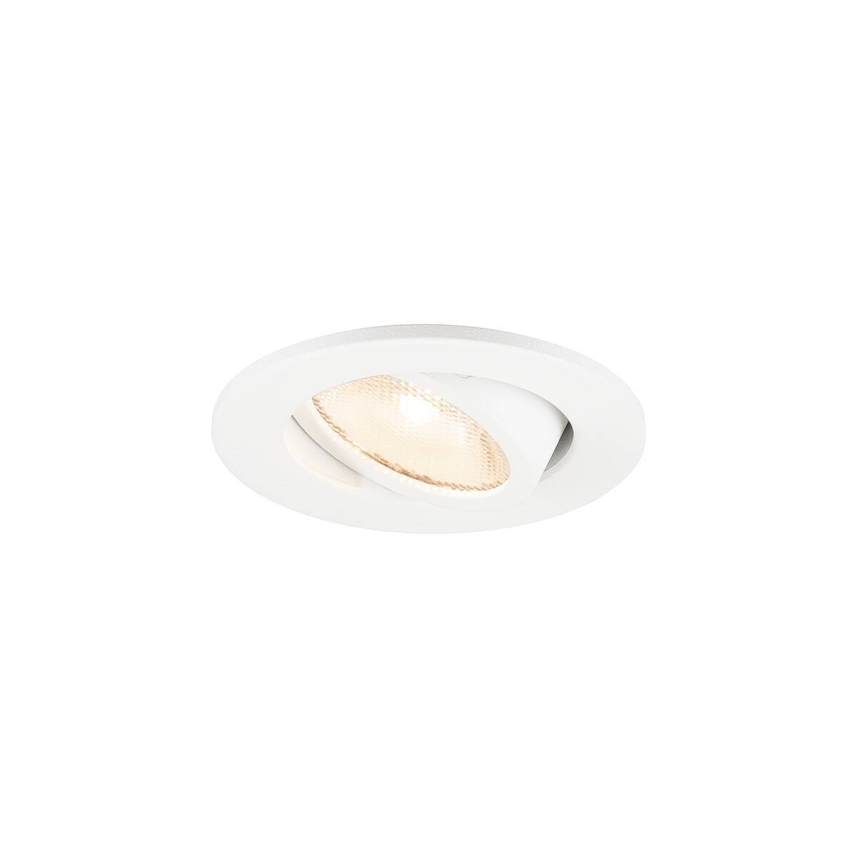SLV 1009002 NEW TRIA� 45 LED Einbauleuchte rund 2700K wei� IP44