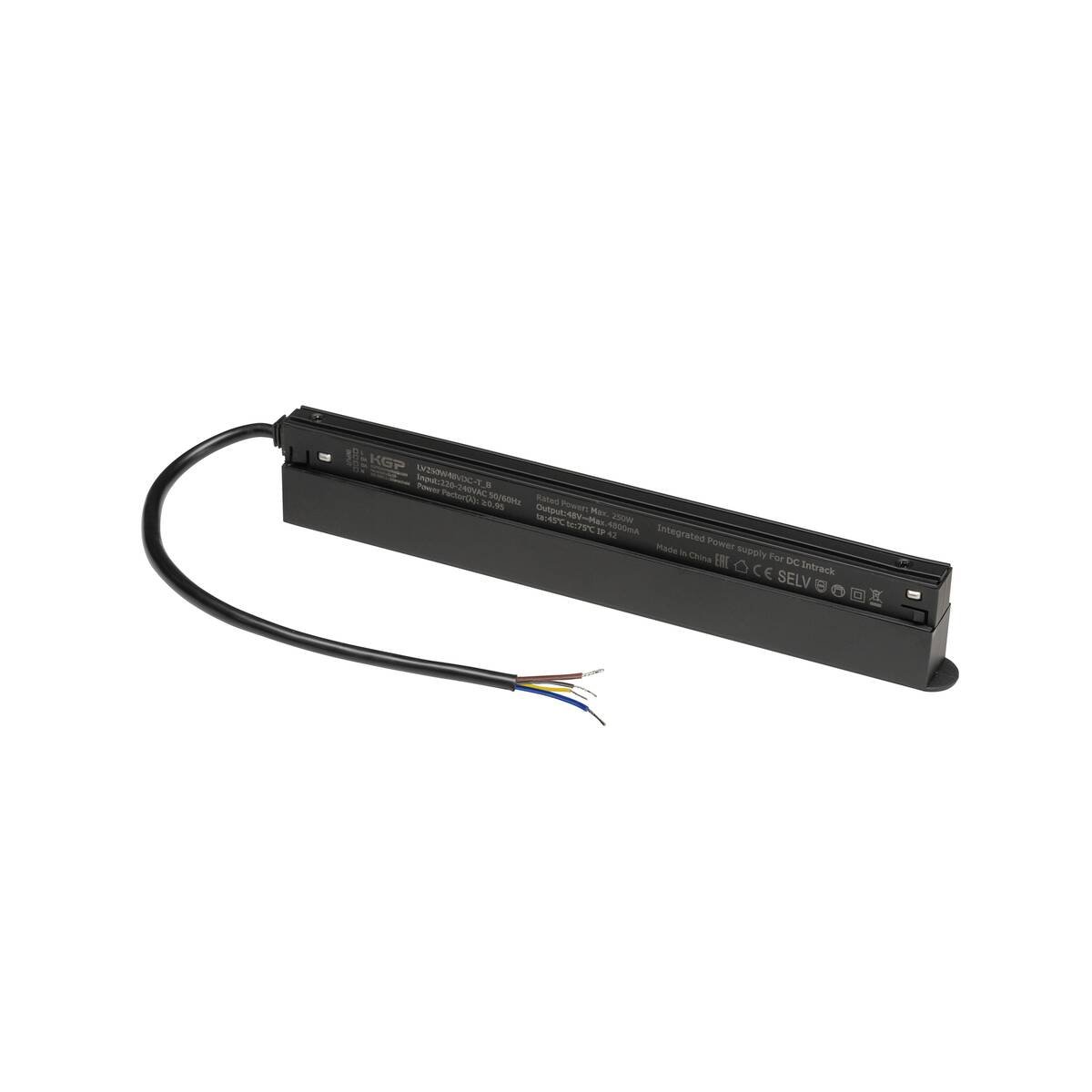 SLV 1009012 Intrack LED Treiber 48V 250W DALI-Durchverdrahtung schwarz