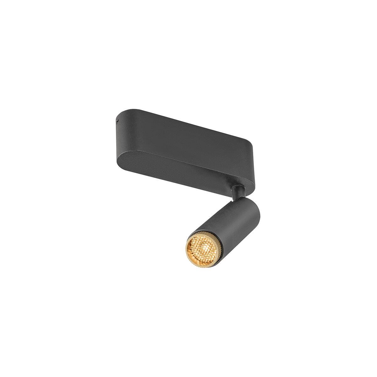 SLV 1009038 GRIP! S Deckenaufbauleuchte single Phase 2700K 11W 29� schwarz