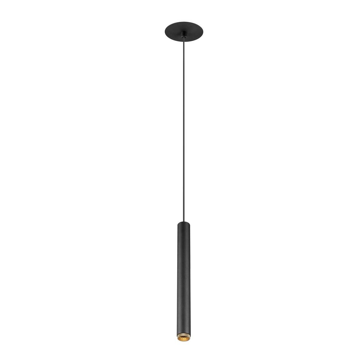 SLV 1009063 GRIP! S Pendelleuchte Einbauvariante 3000K 29� Phase schwarz gold