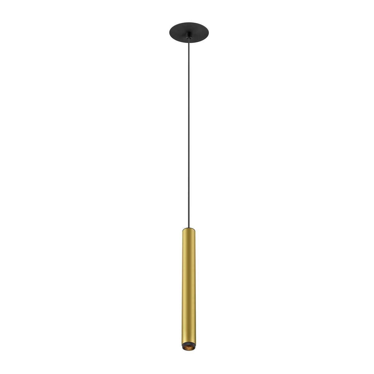SLV 1009067  GRIP! S Pendelleuchte Einbauvariante 3000K 29� Phase gold schwarz