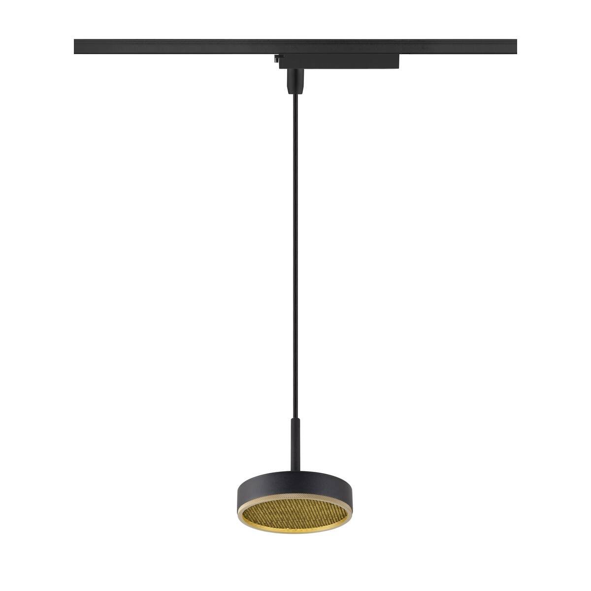 SLV 1009133 GRIP! FLAT Pendelleuchte 1-Phasen Hochvolt-Stromschiene CCT Phase schwarz