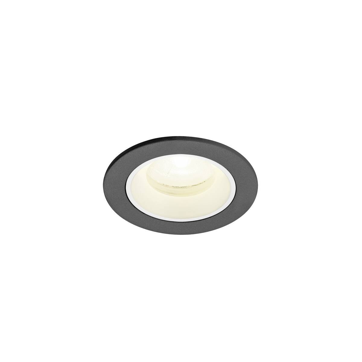 SLV 1009308 NUMINOS� XS Deckeneinbauleuchte 4000K 20� schwarz wei�
