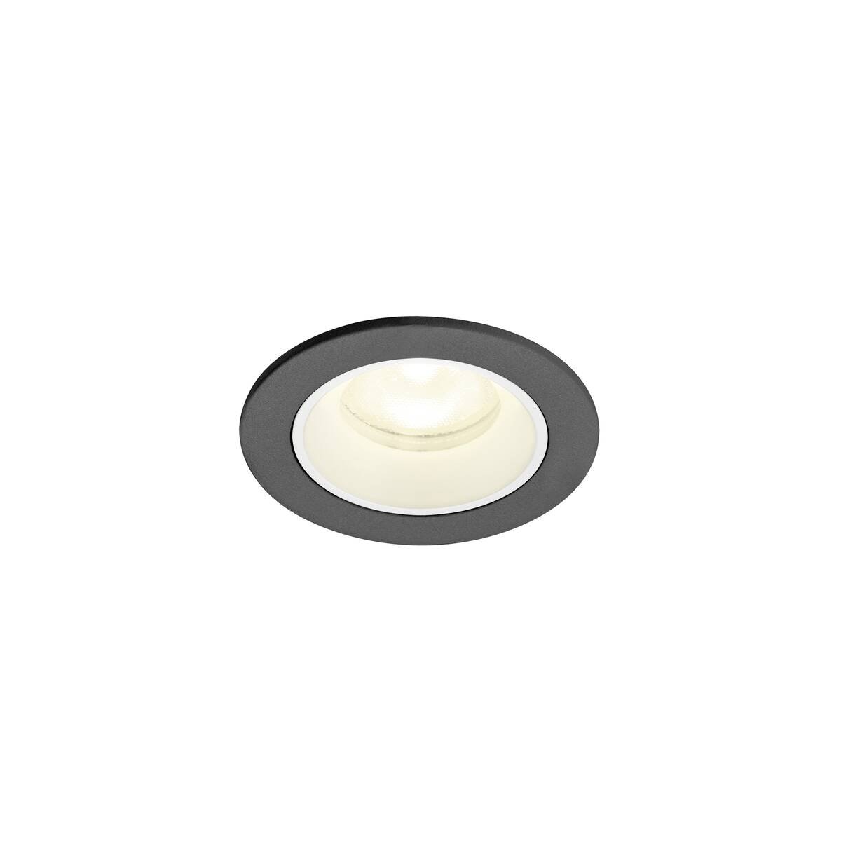 SLV 1009314 NUMINOS� XS Deckeneinbauleuchte 4000K 55� schwarz wei�