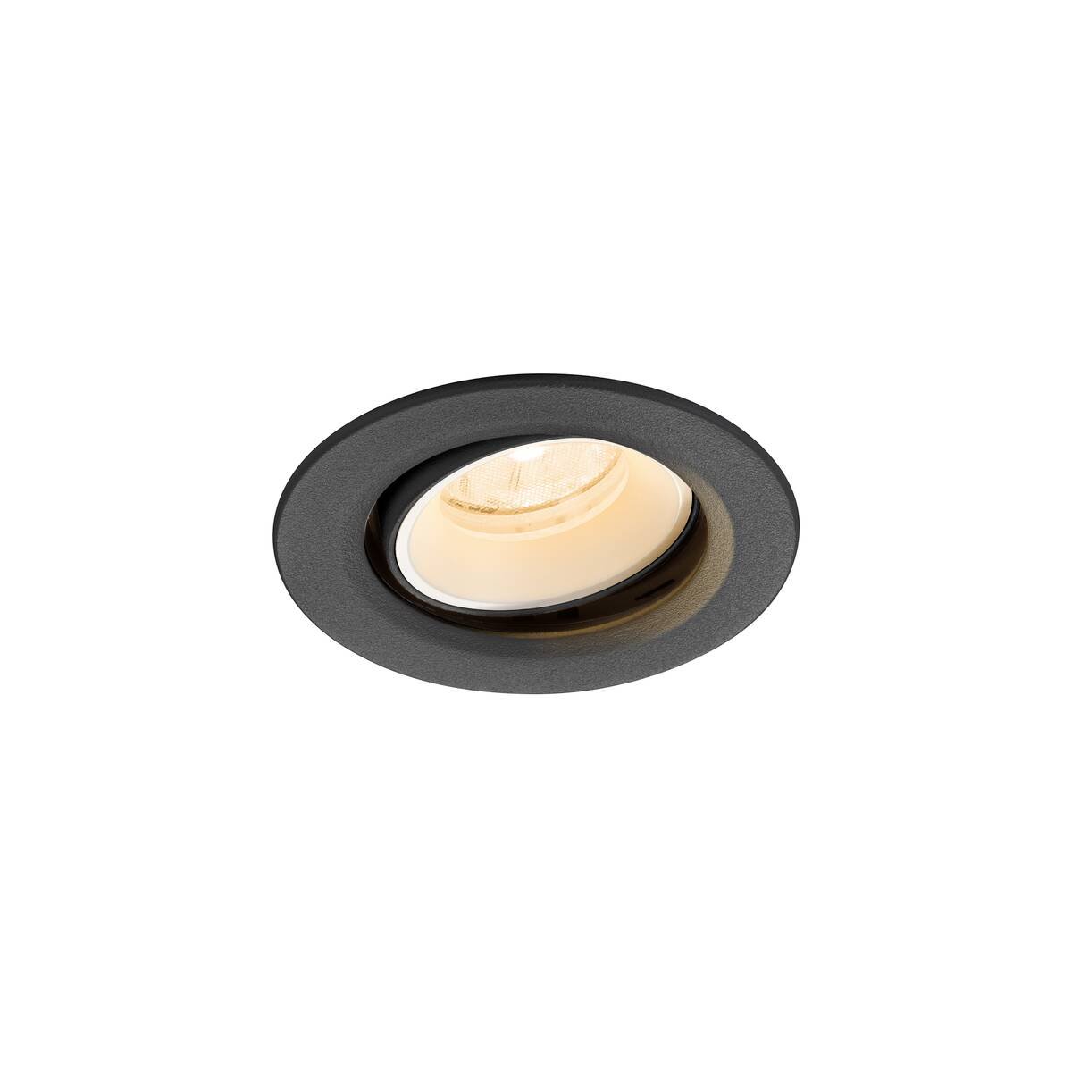 SLV 1009326 NUMINOS� MOVE XS Deckeneinbauleuchte 2700K 20� schwarz wei�