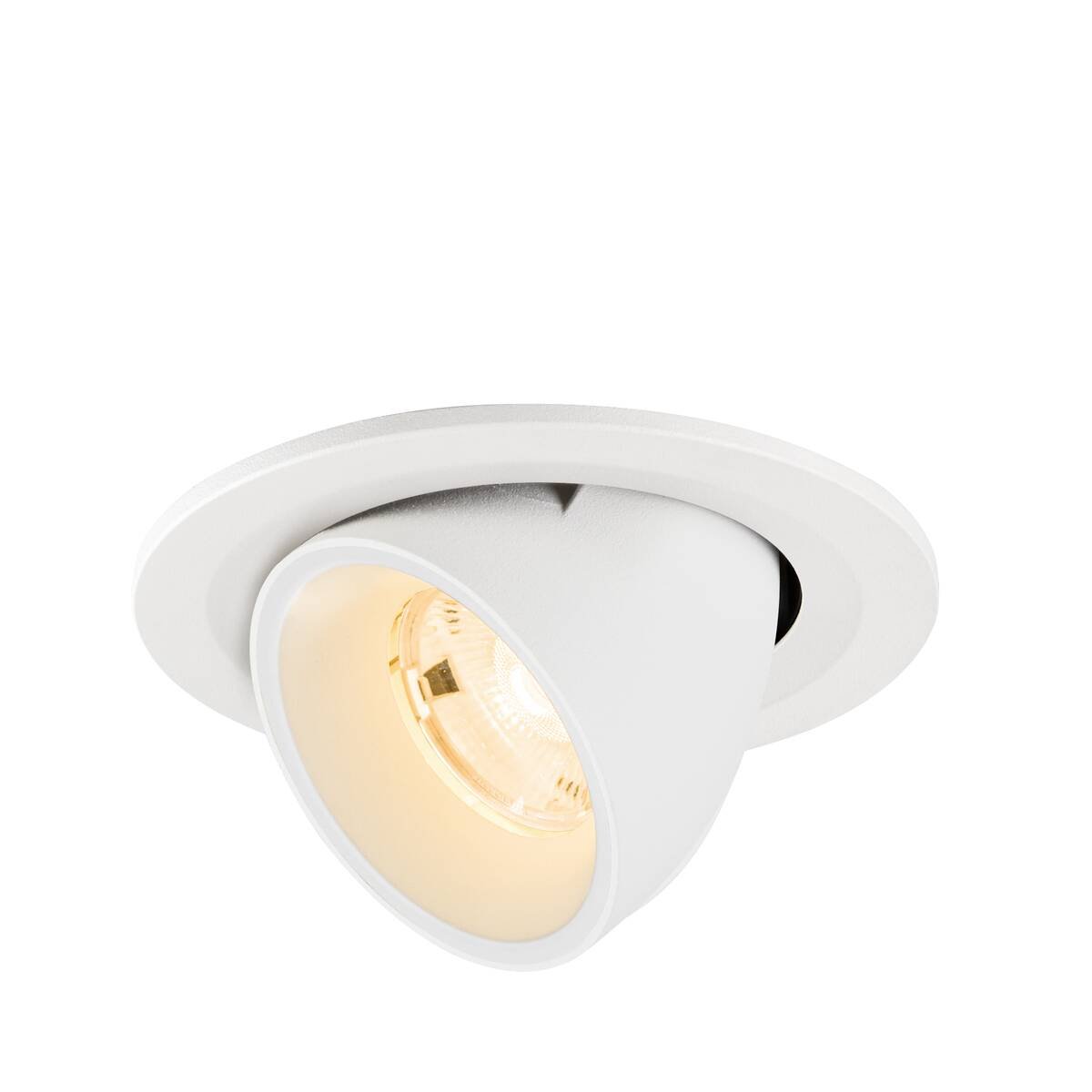 SLV 1009389 NUMINOS� GIMBLE S Deckeneinbauleuchte 2700K 20� wei�