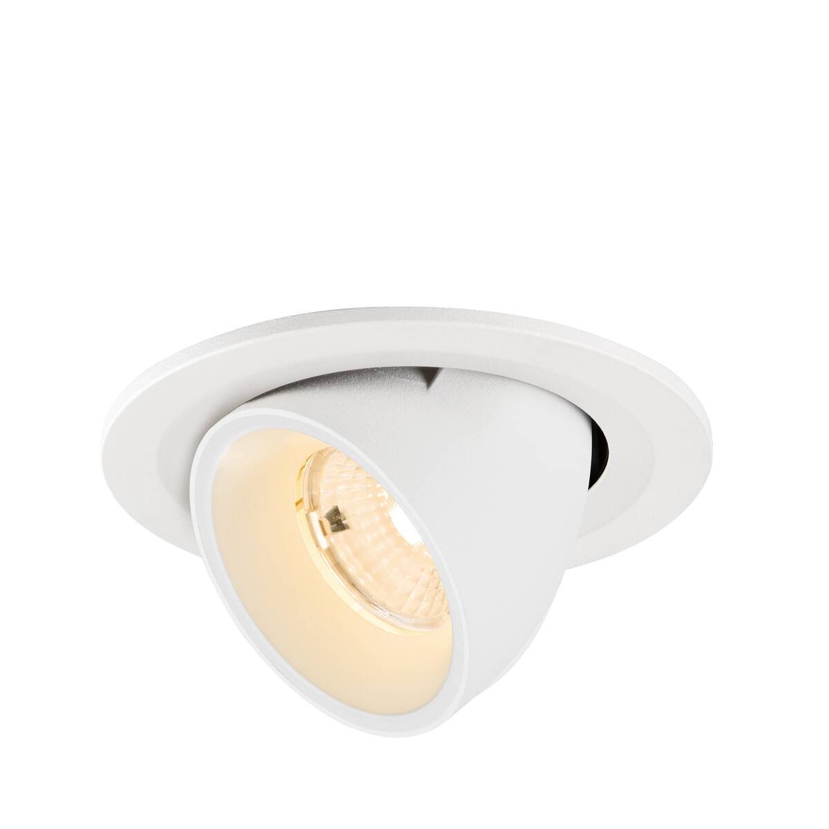 SLV 1009395 NUMINOS� GIMBLE S Deckeneinbauleuchte 2700K 55� wei�