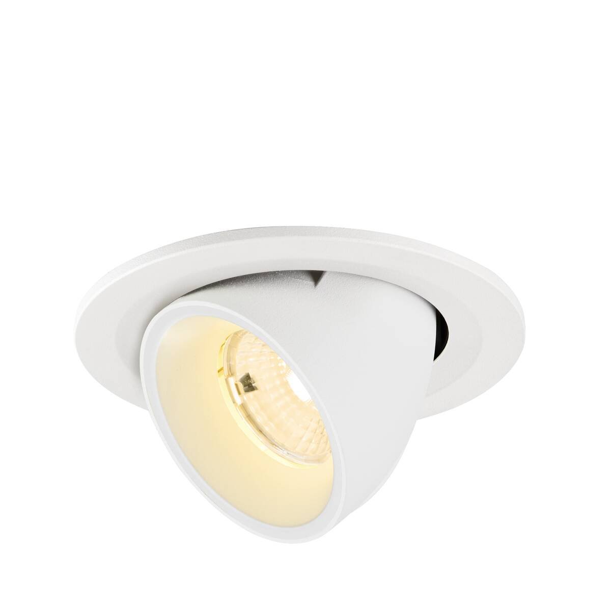 SLV 1009413 NUMINOS� GIMBLE S Deckeneinbauleuchte 3000K 55� wei�