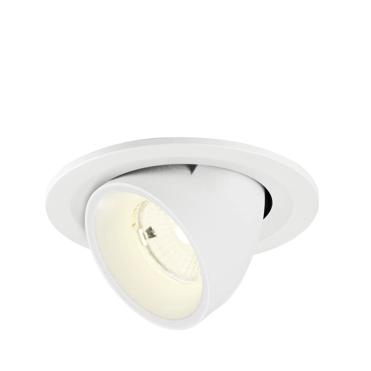 SLV 1009431 NUMINOS� GIMBLE S Deckeneinbauleuchte 4000K 55� wei�