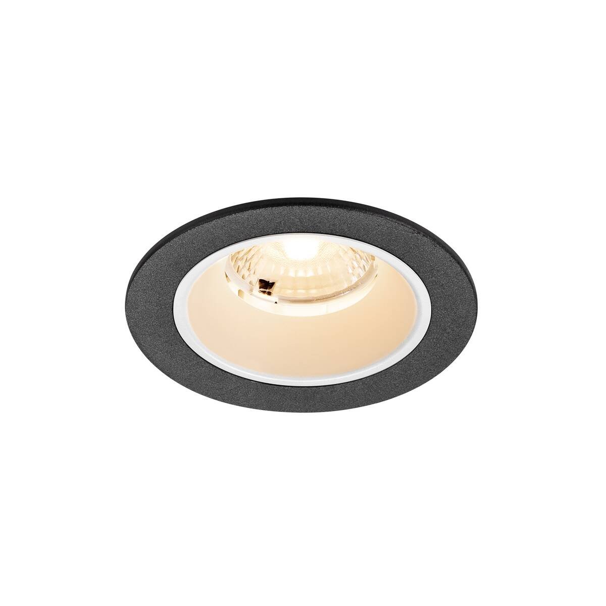 SLV 1009437 NUMINOS� S LED Deckeneinbauleuchte schwarz wei� 2700K 40�