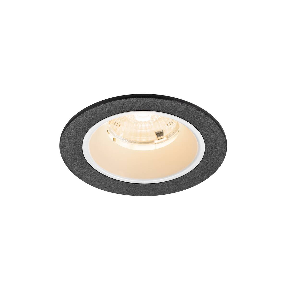SLV 1009440 NUMINOS� S LED Deckeneinbauleuchte 2700K 55� schwarz wei�
