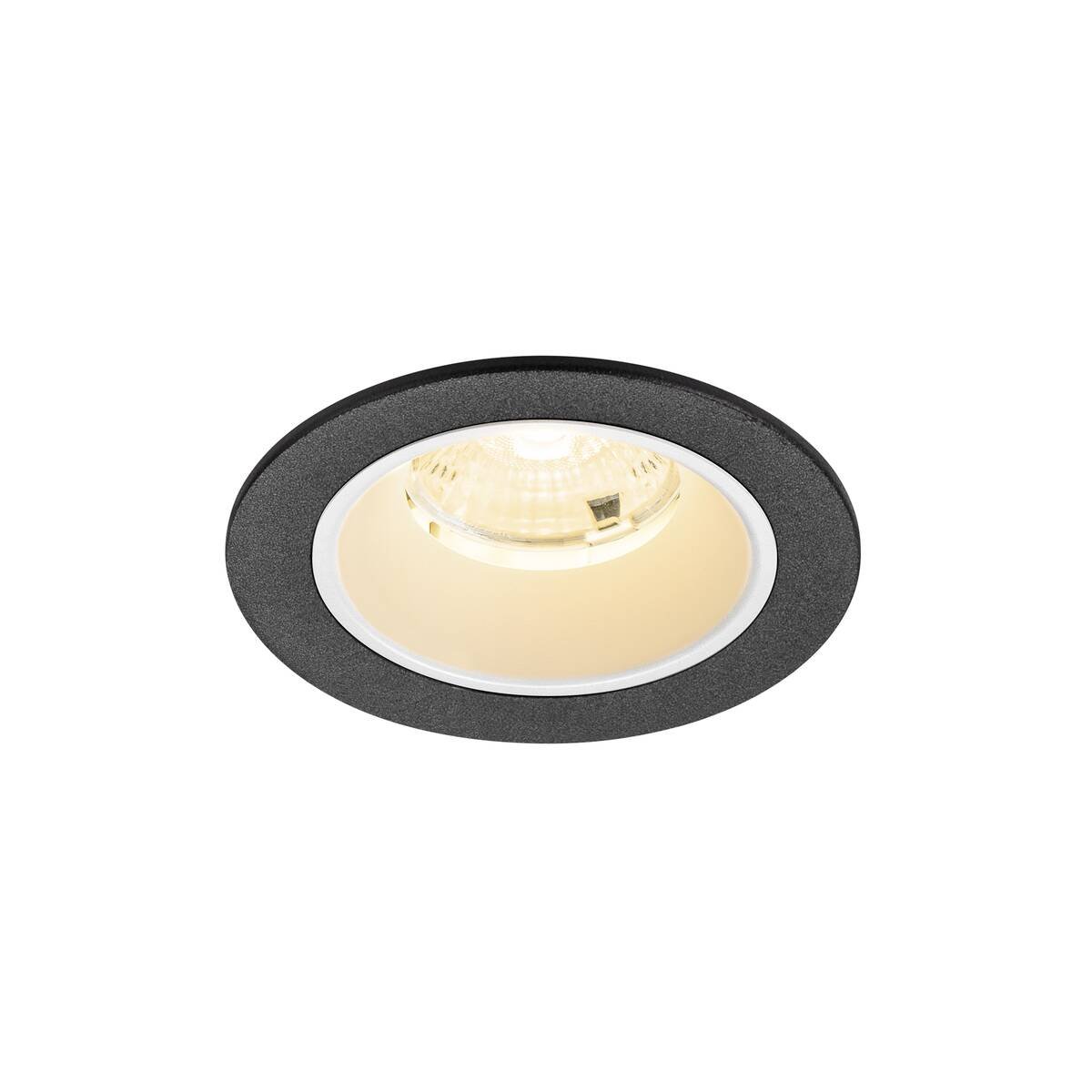 SLV 1009458 NUMINOS� S LED Deckeneinbauleuchte 3000K 55� schwarz wei�