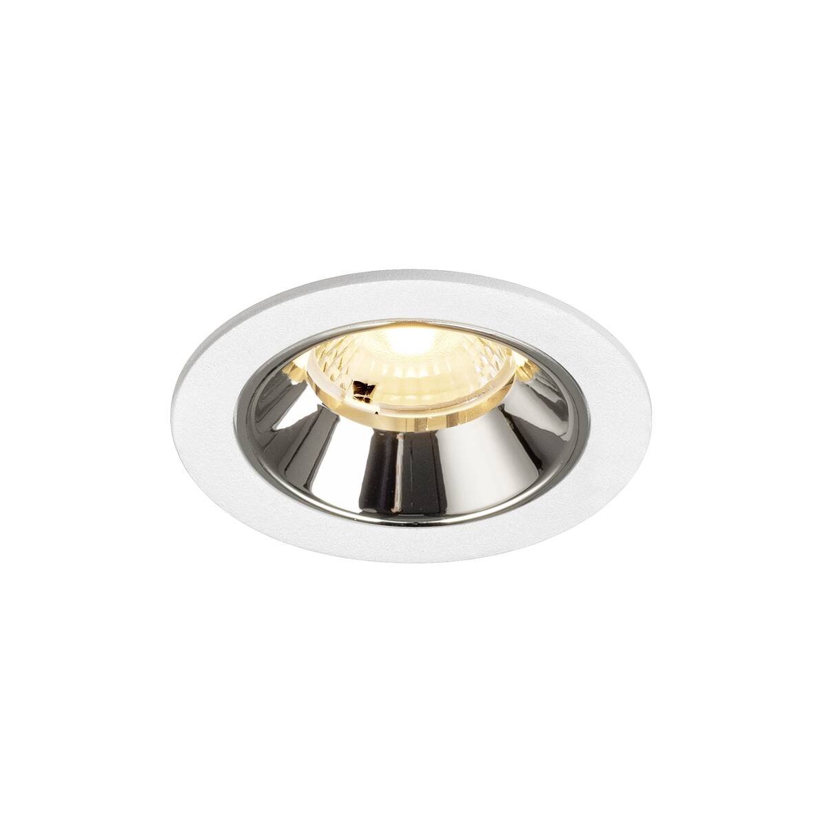 SLV 1009465 NUMINOS� S LED Deckeneinbauleuchte 3000K 40� wei� chrom