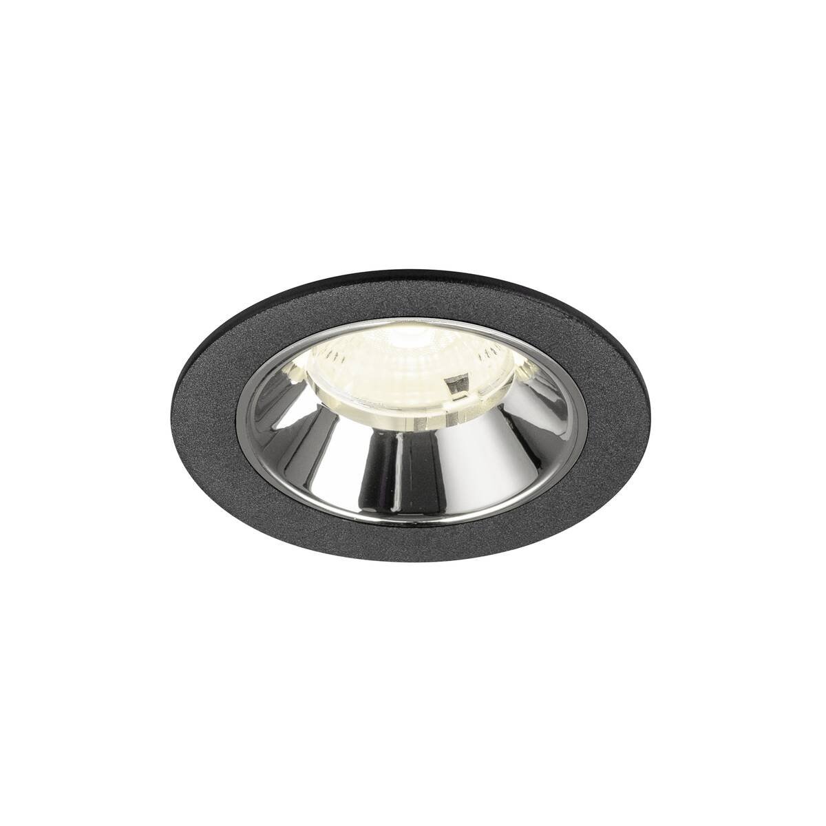 SLV 1009477 NUMINOS� S LED Deckeneinbauleuchte 4000K 55� schwarz chrom