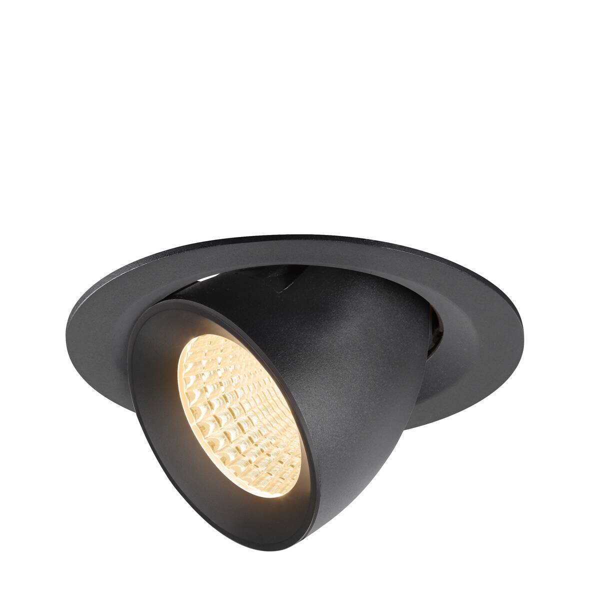 SLV 1009547 NUMINOS� GIMBLE M Deckeneinbauleuchte 2700K 55� schwarz