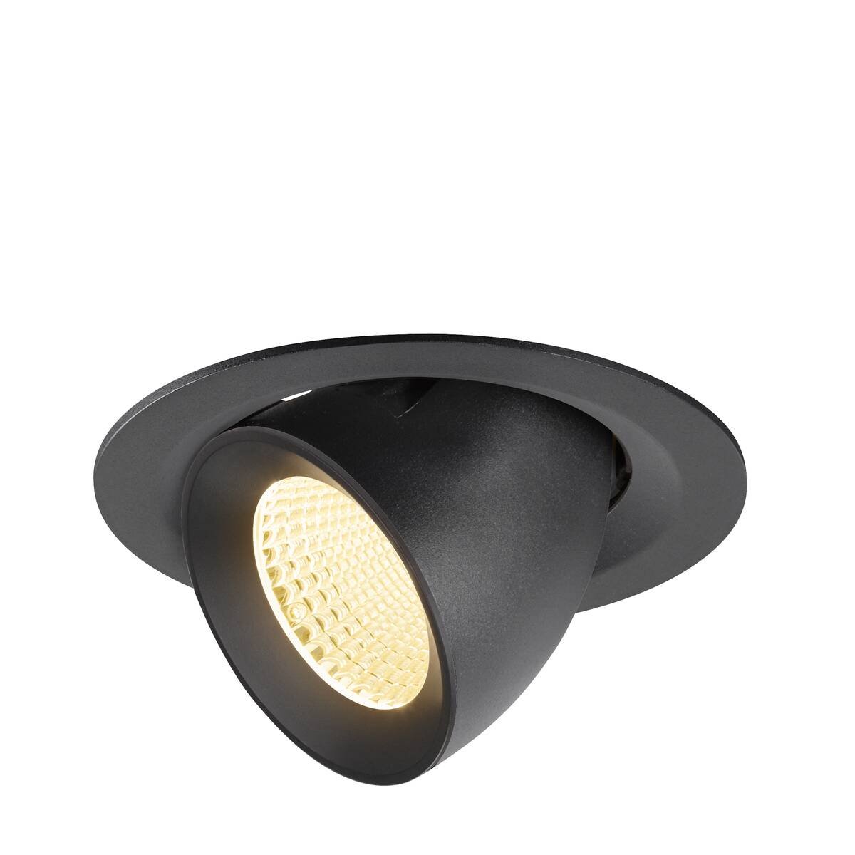 SLV 1009562 NUMINOS� GIMBLE M Deckeneinbauleuchte 3000K 40� schwarz