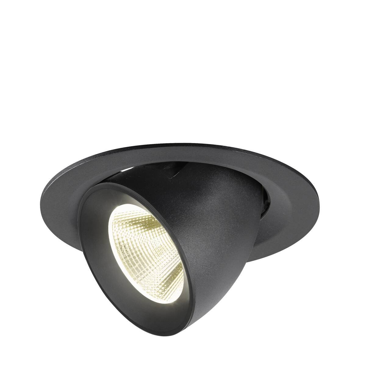 SLV 1009577 NUMINOS� GIMBLE M Deckeneinbauleuchte 4000K 20� schwarz