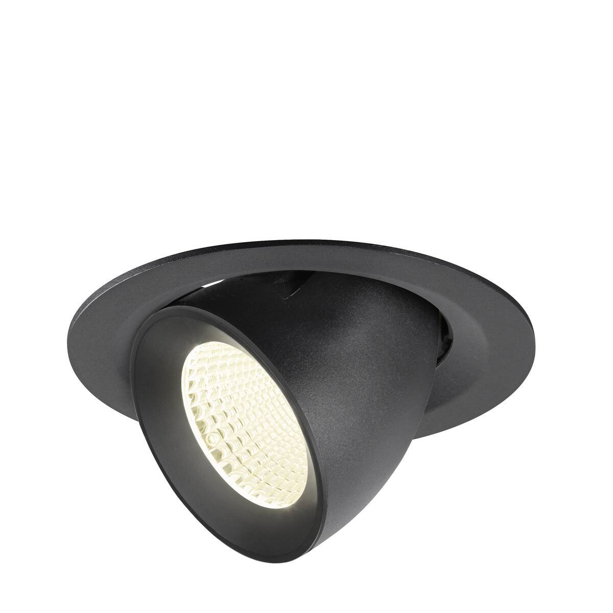 SLV 1009580 NUMINOS� GIMBLE M Deckeneinbauleuchte 4000K 40� schwarz
