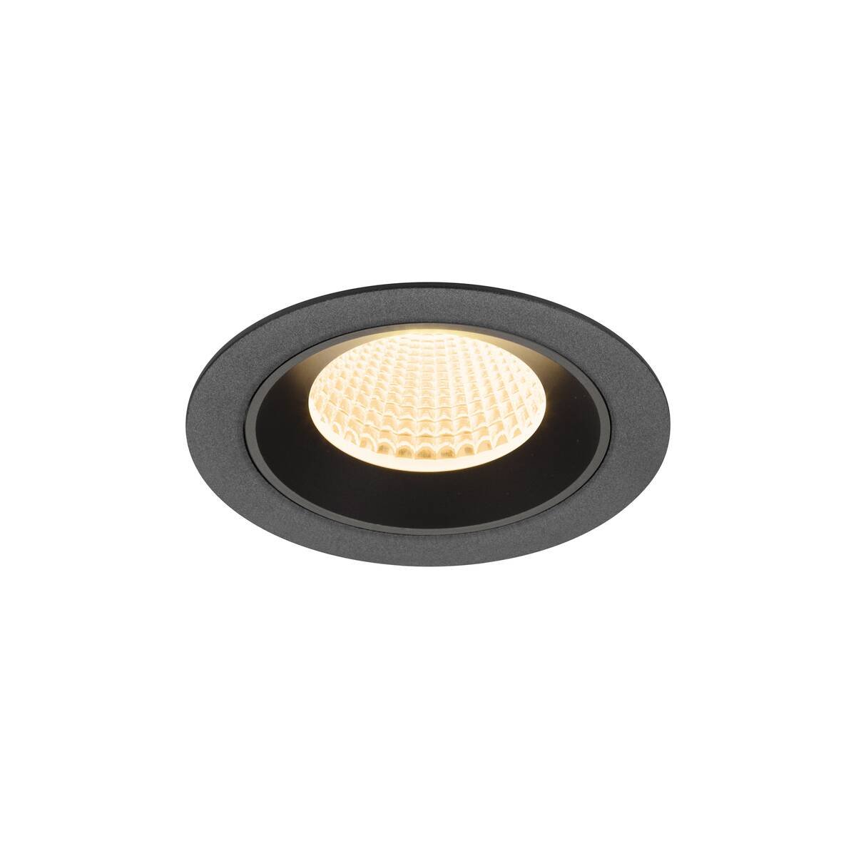 SLV 1009598 NUMINOS� M LED Deckeneinbauleuchte 2700K 40� schwarz