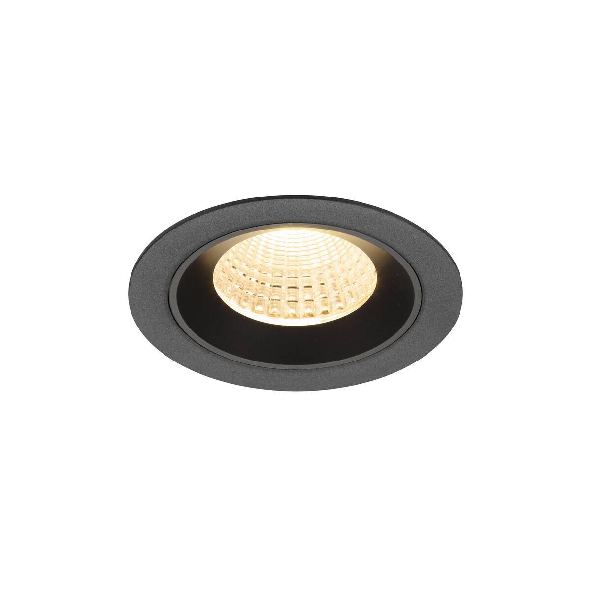 SLV 1009601 NUMINOS� M Deckeneinbauleuchte 2700K 55� schwarz