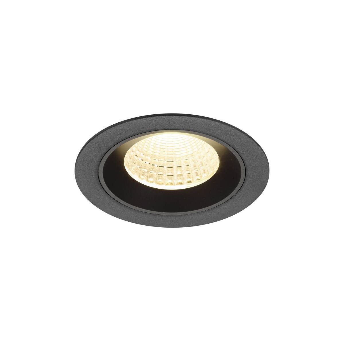 SLV 1009619 NUMINOS� M Deckeneinbauleuchte 3000K 55� schwarz