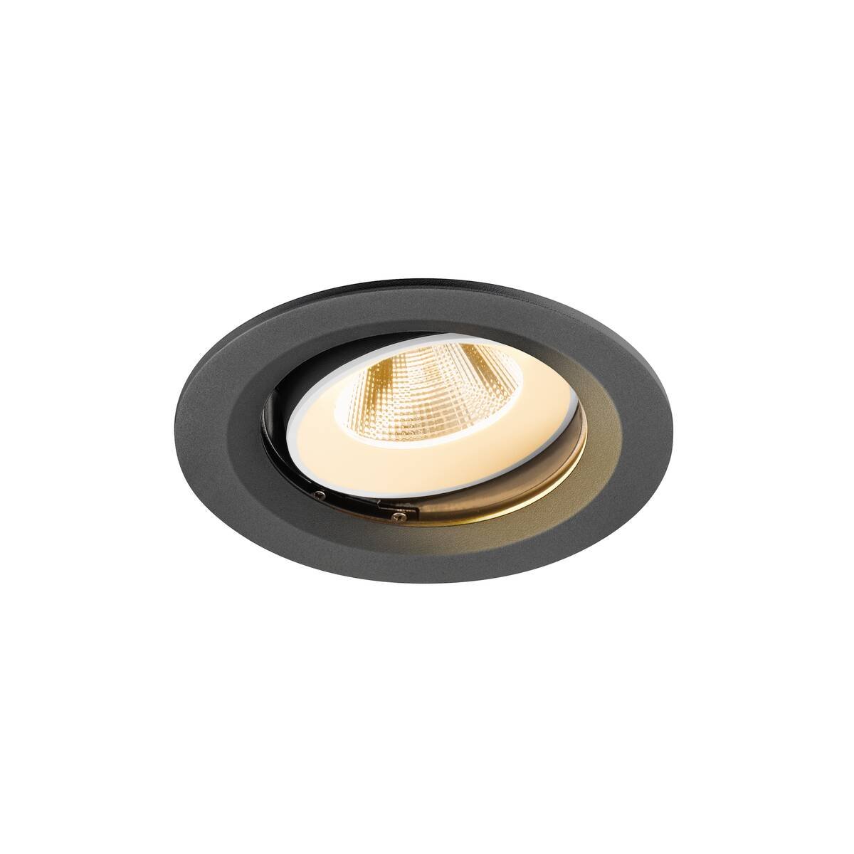 SLV 1009650 NUMINOS� MOVE M Deckeneinbauleuchte 2700K 20� schwarz wei�