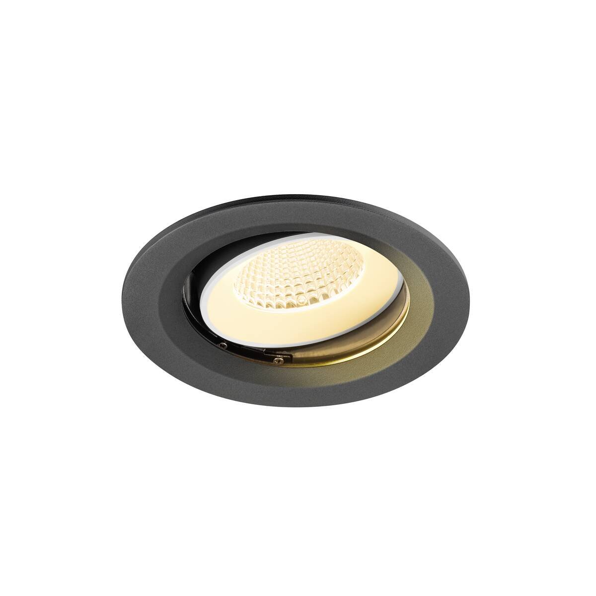 SLV 1009671 NUMINOS� MOVE M Deckeneinbauleuchte 3000K 40� schwarz wei�