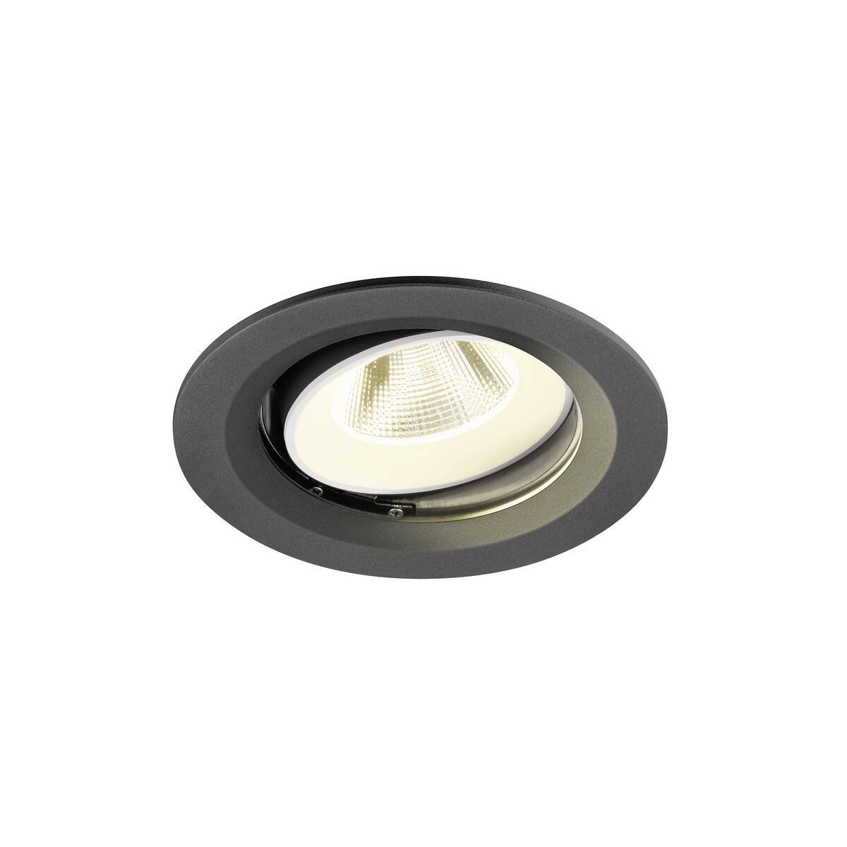 SLV 1009686 NUMINOS� MOVE M Deckeneinbauleuchte 4000K 20� schwarz wei�