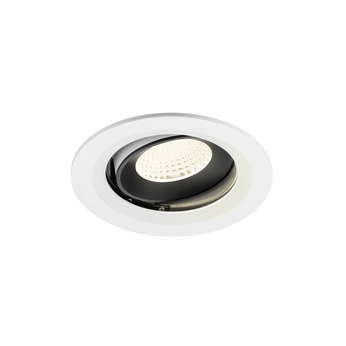 SLV 1009700 NUMINOS� MOVE M Deckeneinbauleuchte 4000K 55� wei� schwarz