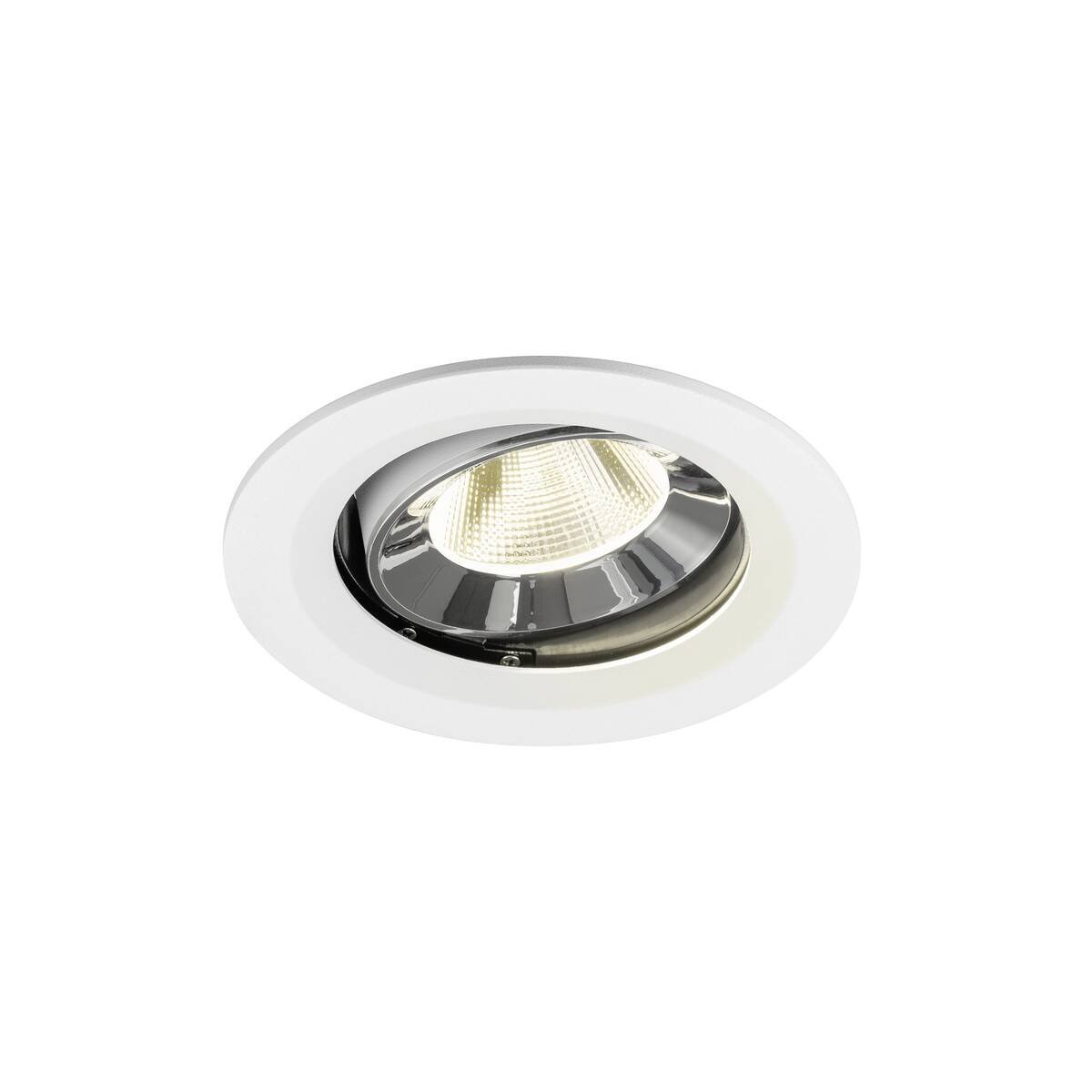 SLV 1009702 NUMINOS� MOVE M Deckeneinbauleuchte 4000K 55� wei� chrom