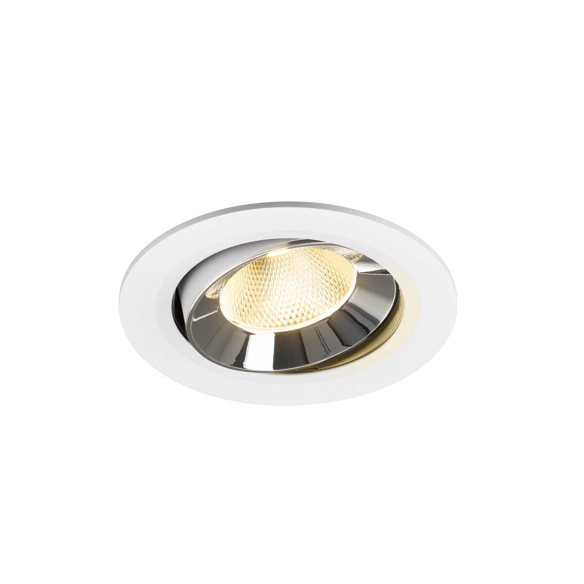 SLV 1009839 NUMINOS� MOVE L Deckeneinbauleuchte 3000K 20� wei� chrom