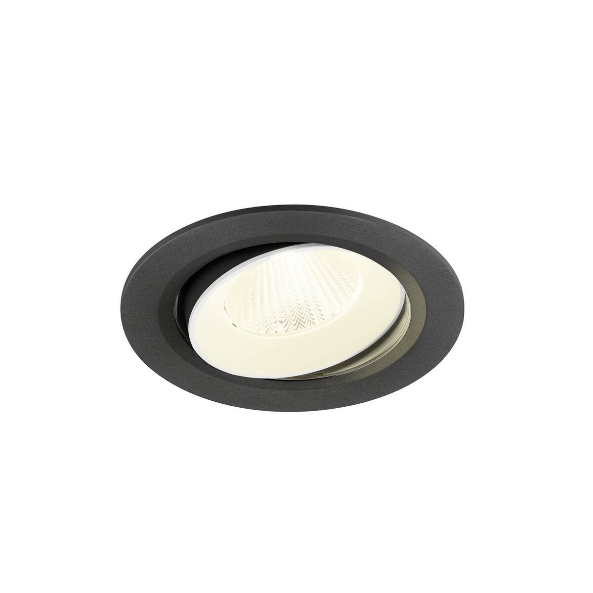 SLV 1009850 NUMINOS� MOVE L Deckeneinbauleuchte 4000K 40� schwarz wei�