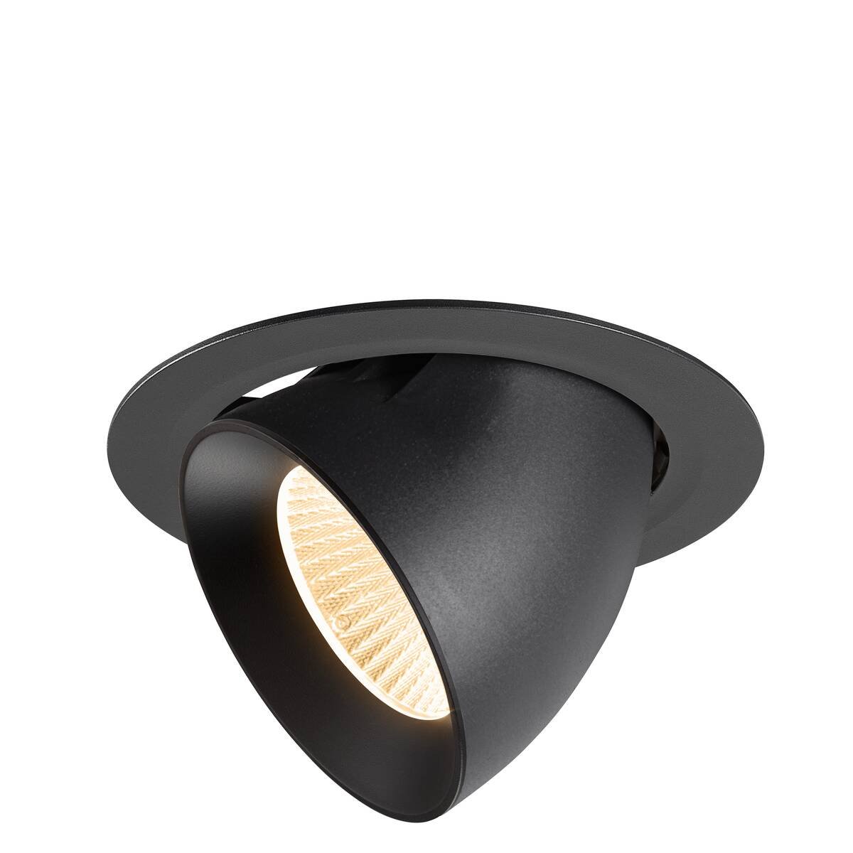 SLV 1009867 NUMINOS� GIMBLE XL Deckeneinbauleuchte 2700K 40� schwarz