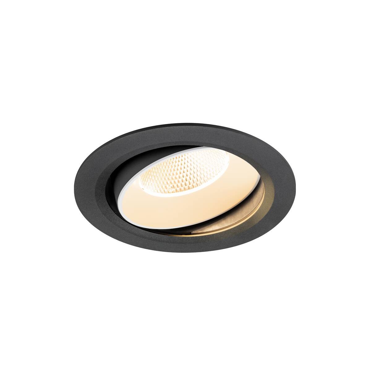 SLV 1009973 NUMINOS� MOVE XL Einbauleuchte 2700K 20� schwarz wei�