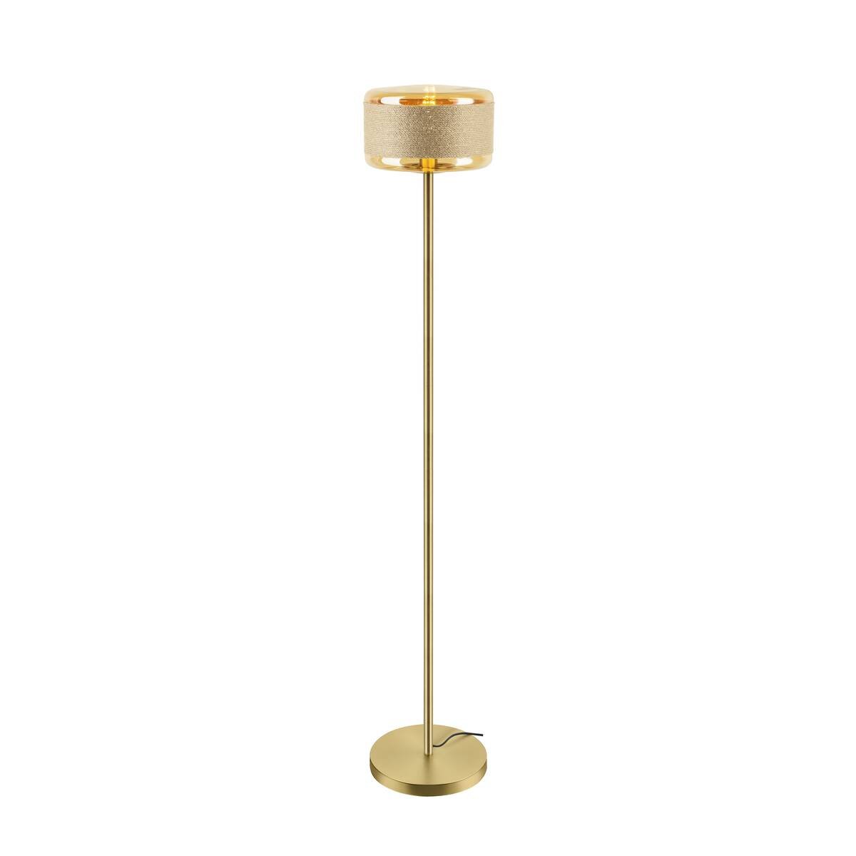 SLV 1010206 PANTILO ROPE 27 Stehleuchte 1-flammig E27 gold 157cm