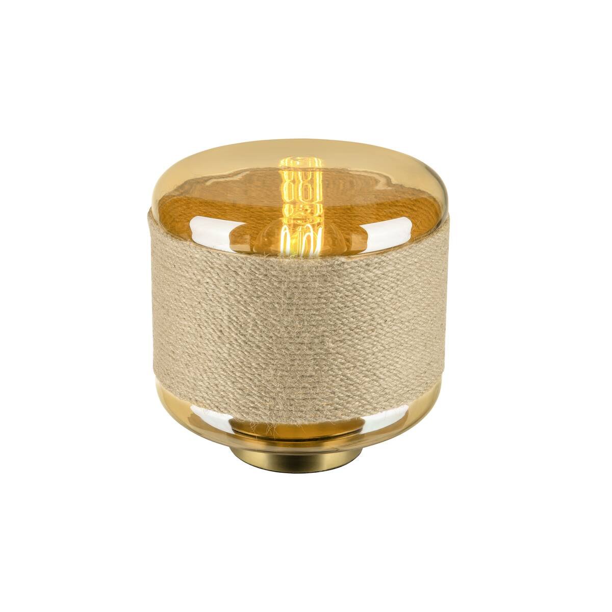 SLV 1010208 PANTILO ROPE 19 Tischleuchte Gold 1-flammig E27
