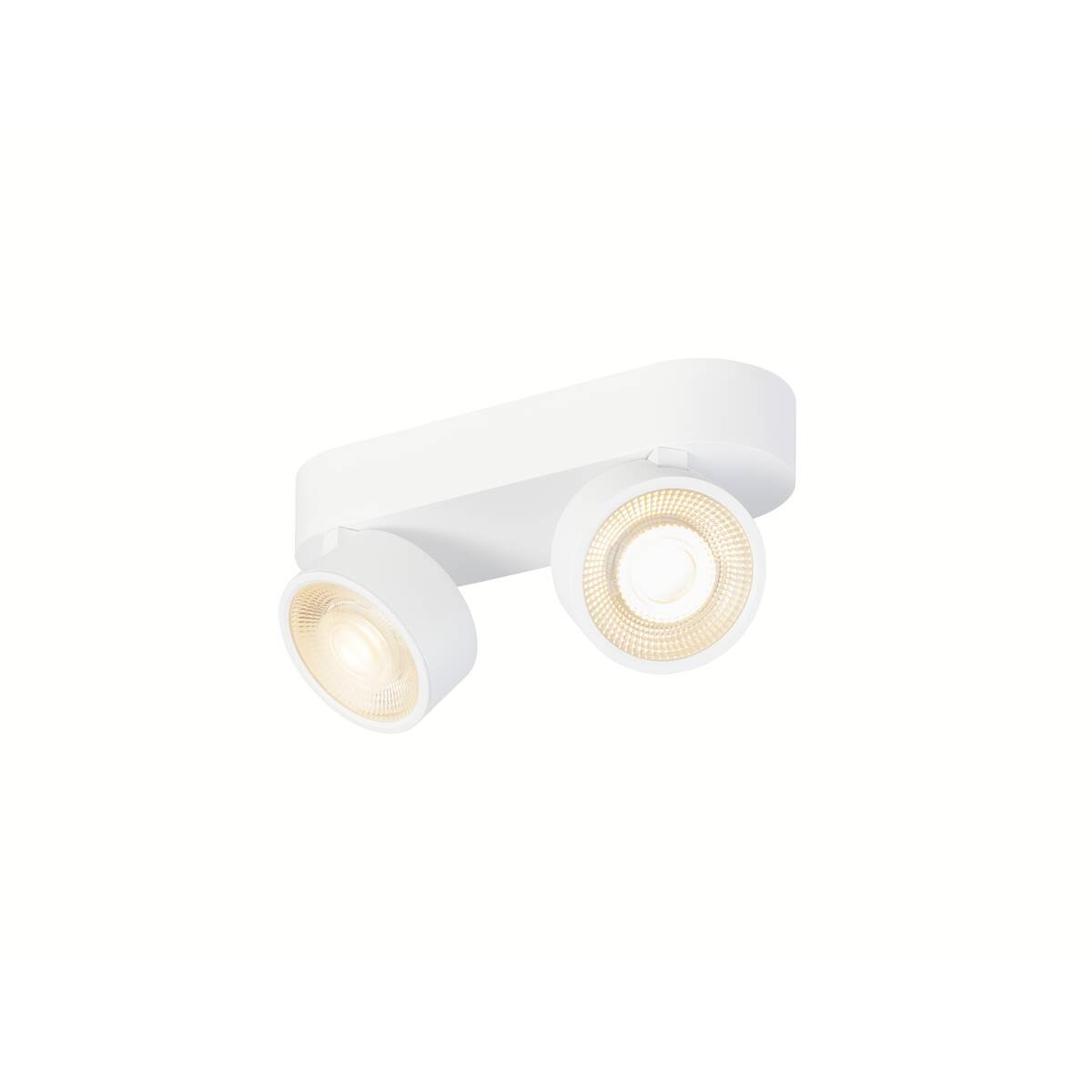SLV 1010266 KALU 2.0 Wand-und Deckenaufbauleuchte 2700K 2-flammig wei�