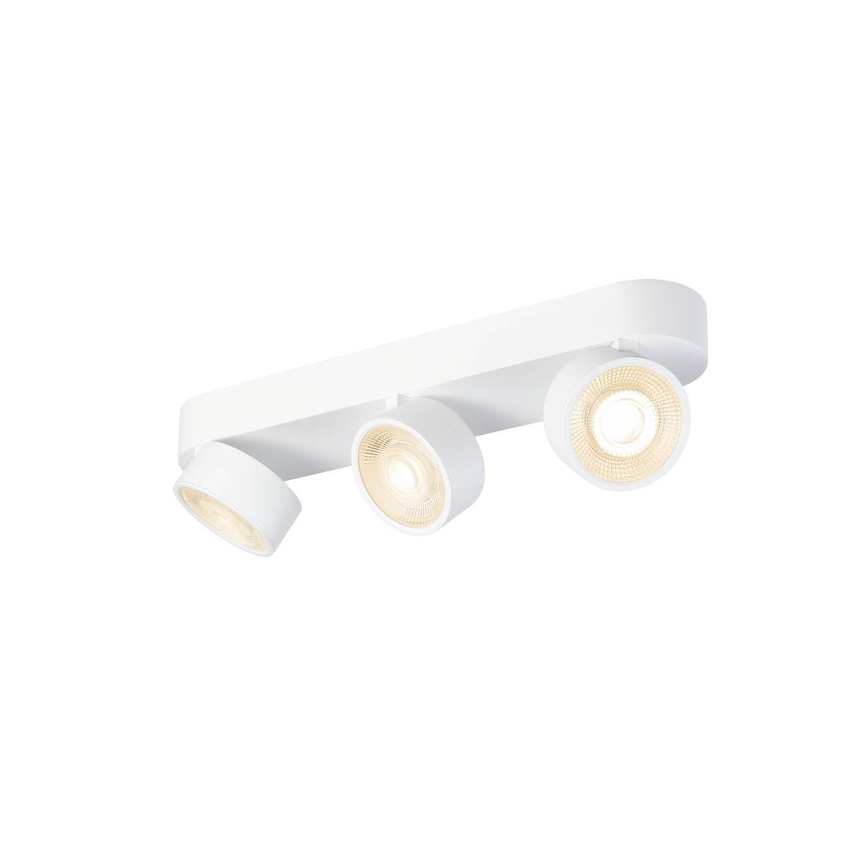 SLV 1010275 KALU 2.0 Wand-und Deckenaufbauleuchte 3000K 3-flammig wei�