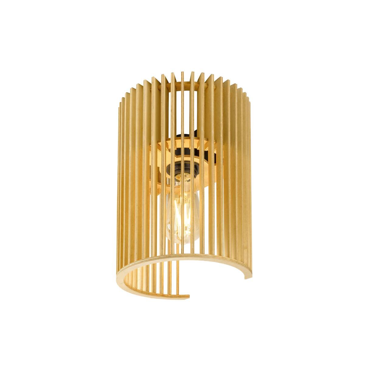 SLV 1010401 WUD Wandleuchte E27 Natur