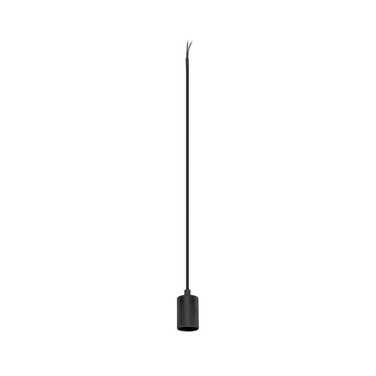 SLV 1010420 FITU PD Pendelleuchte ribbed 1-flammig schwarz E27
