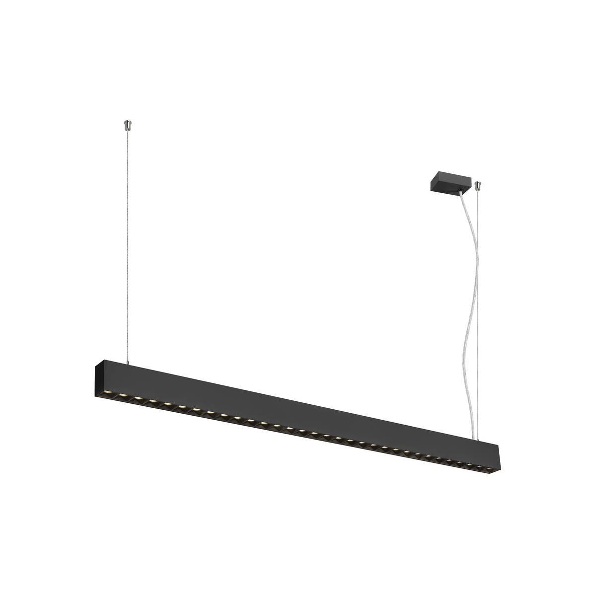 SLV 1010510 GLENOS PRO LED Pendelleuchte DALI 120cm 3000K schwarz