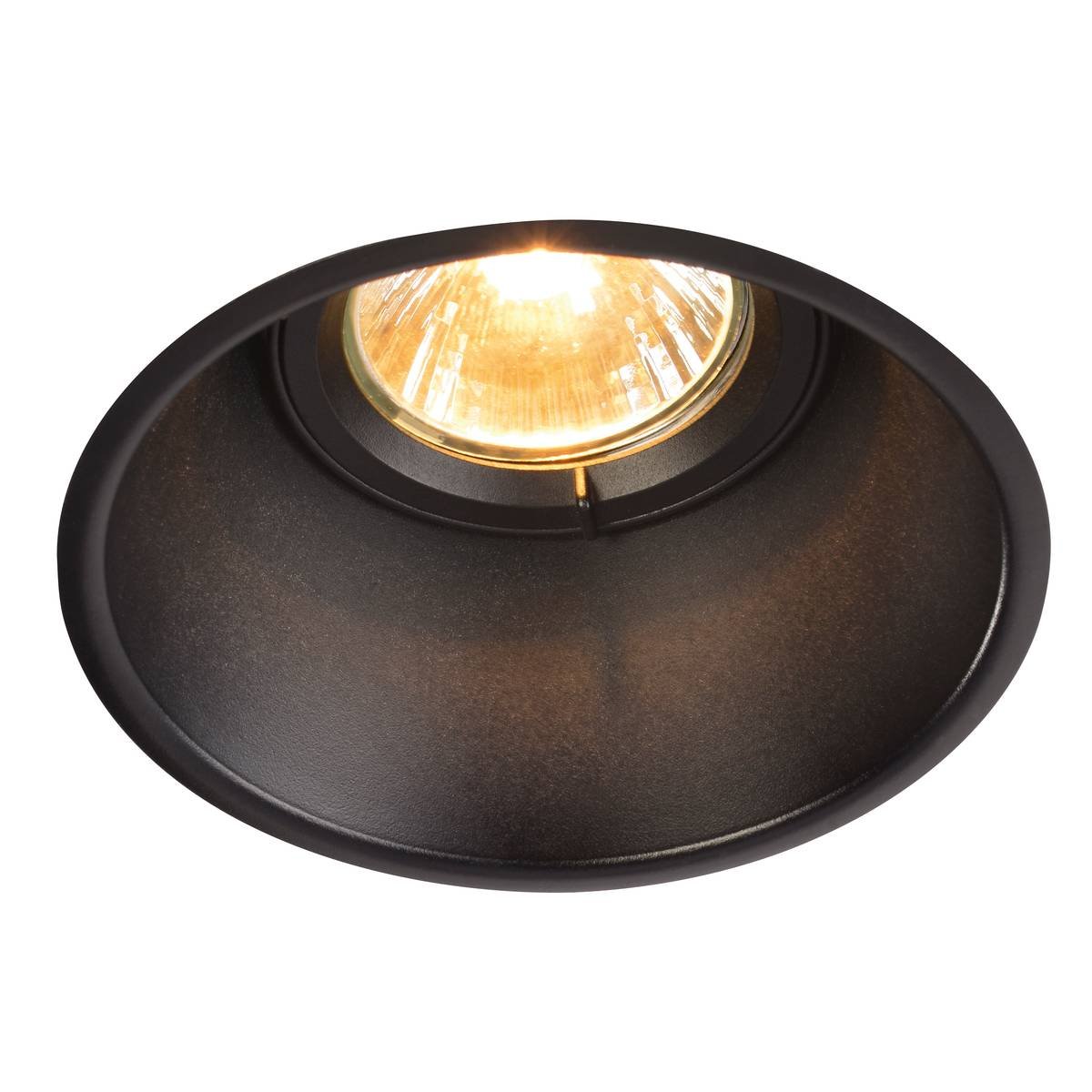 SLV 113140 HORN-T Einbauleuchte schwarz GU10 max. 25W
