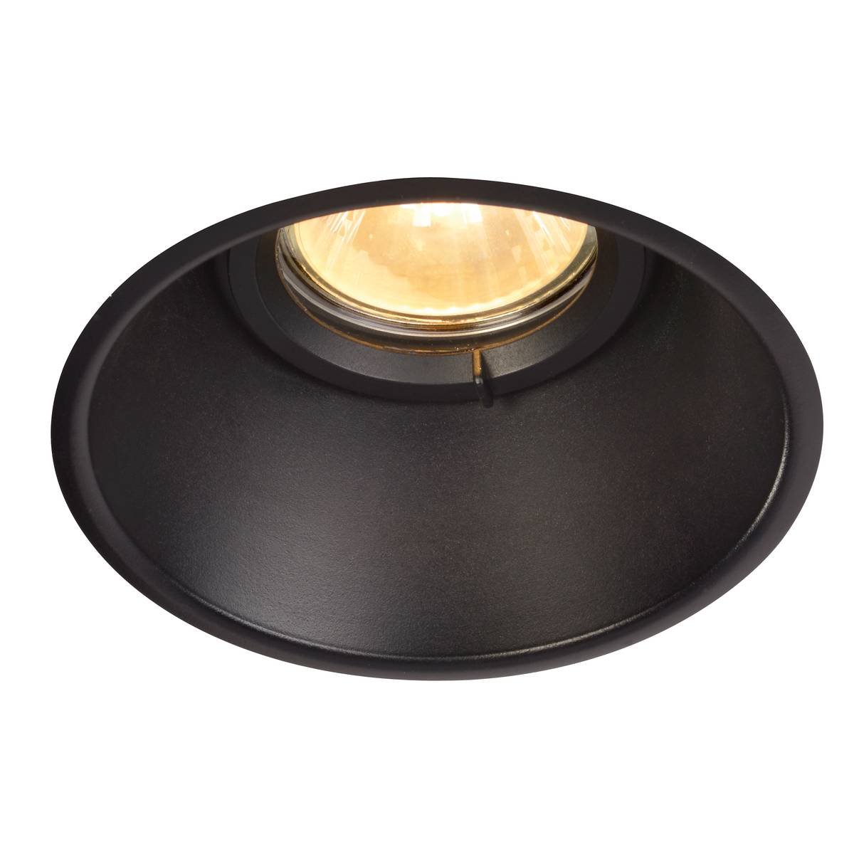 SLV 113160 HORN-O Einbauleuchte schwarz GU10 max. 50W