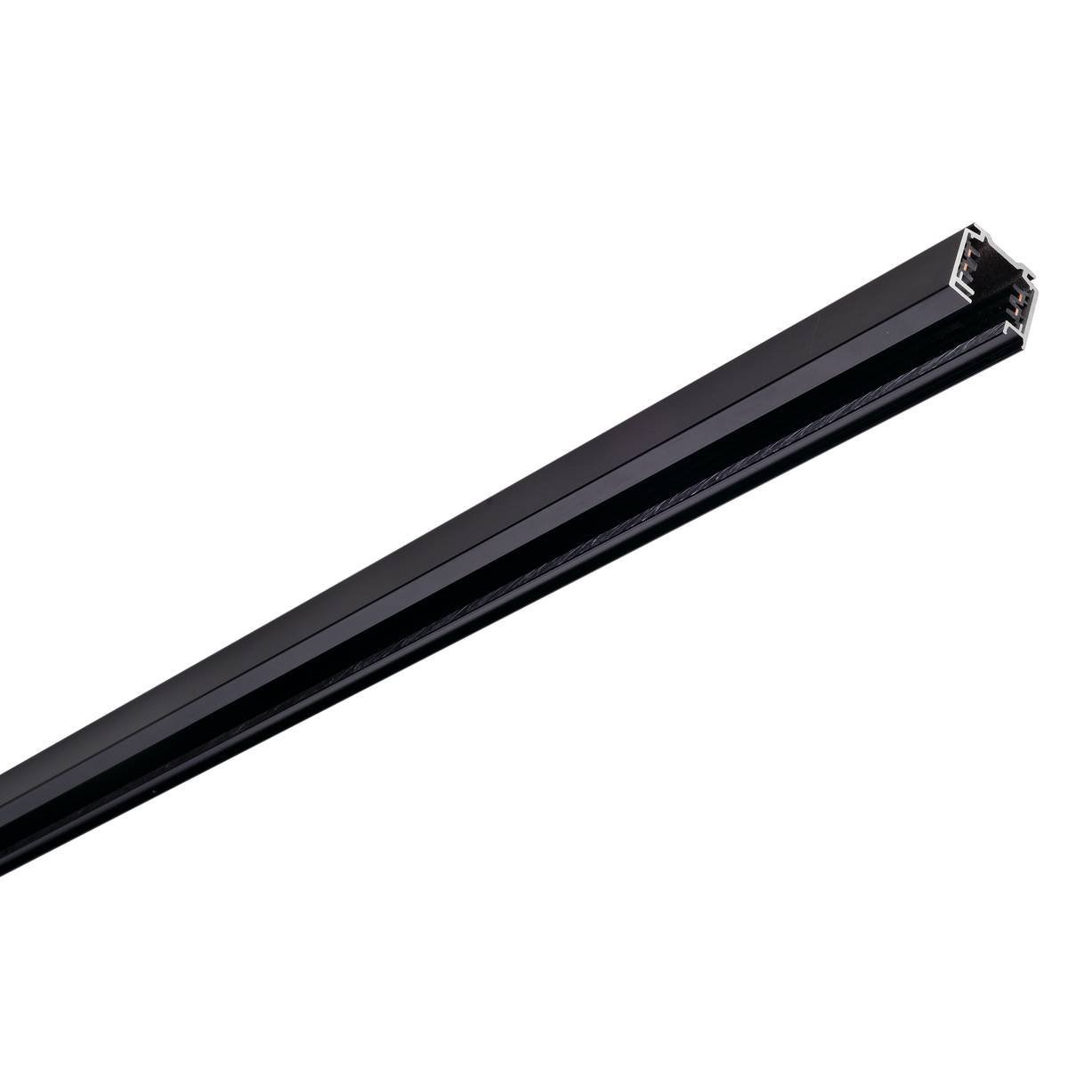 SLV 145300 EUTRAC 3-Phasen-Aufbauschiene 3 m schwarz