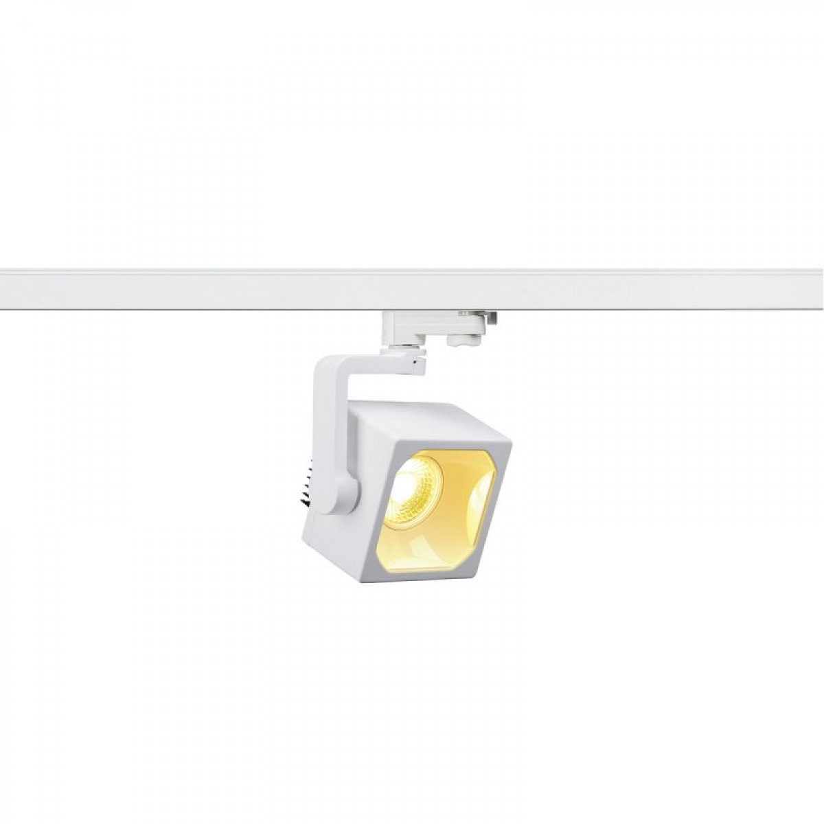 SLV 152751 EURO CUBE Spot f�r Hochvolt-Stromschiene 3Phasen LED 3000K wei� 60�