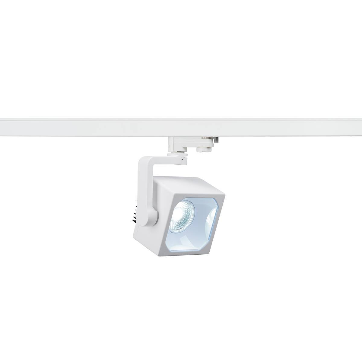 SLV 152781 EURO CUBE Spot f�r Hochvolt-Stromschiene 3Phasen LED 4000K wei� 60�