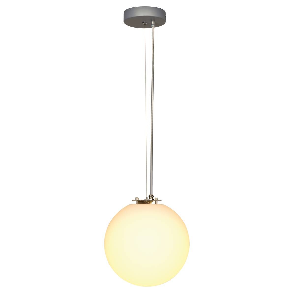 SLV 165390 ROTOBALL 25 Pendelleuchte weiss E27 max. 24W