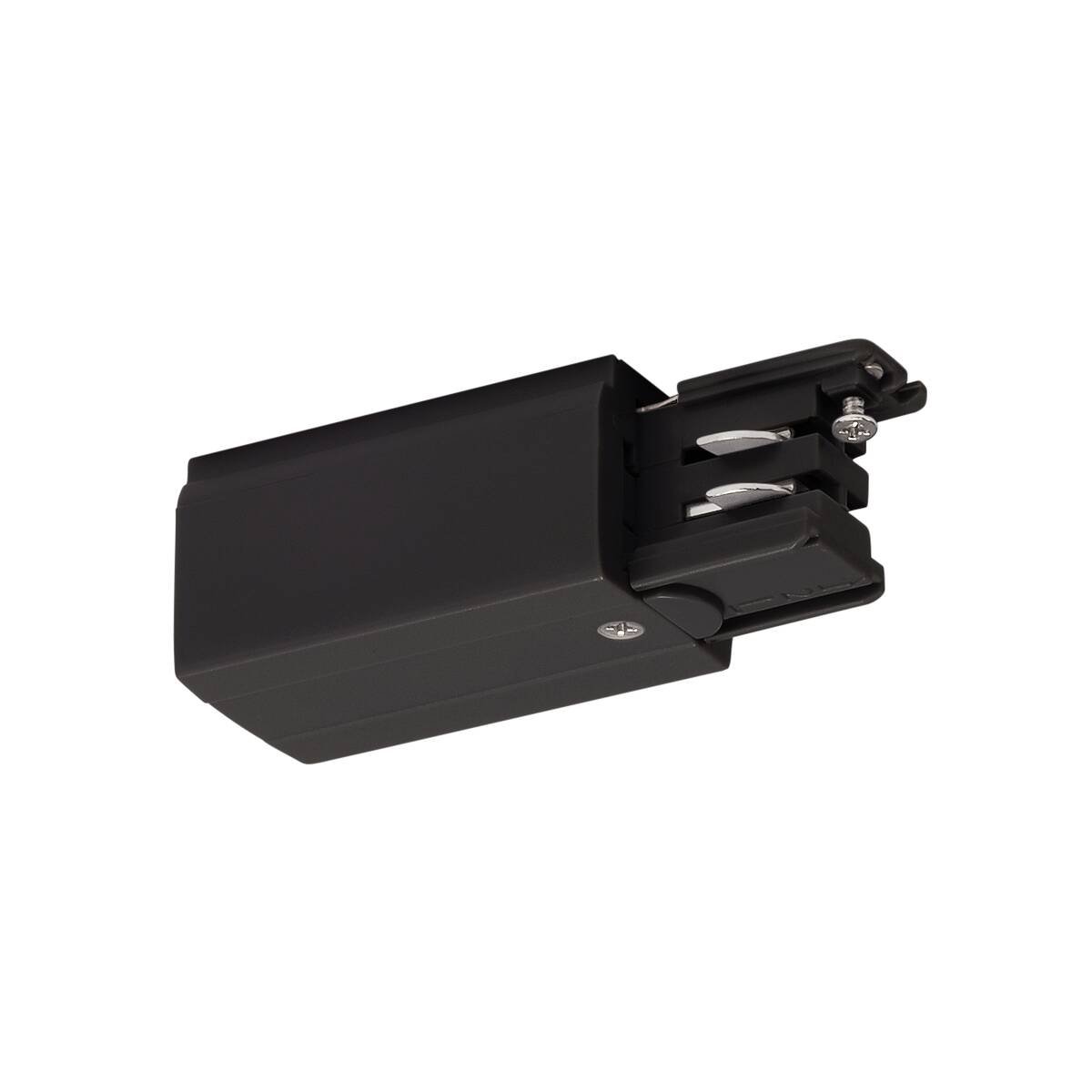 SLV 175040 S-TRACK Einspeiser Erde links PHASE schwarz